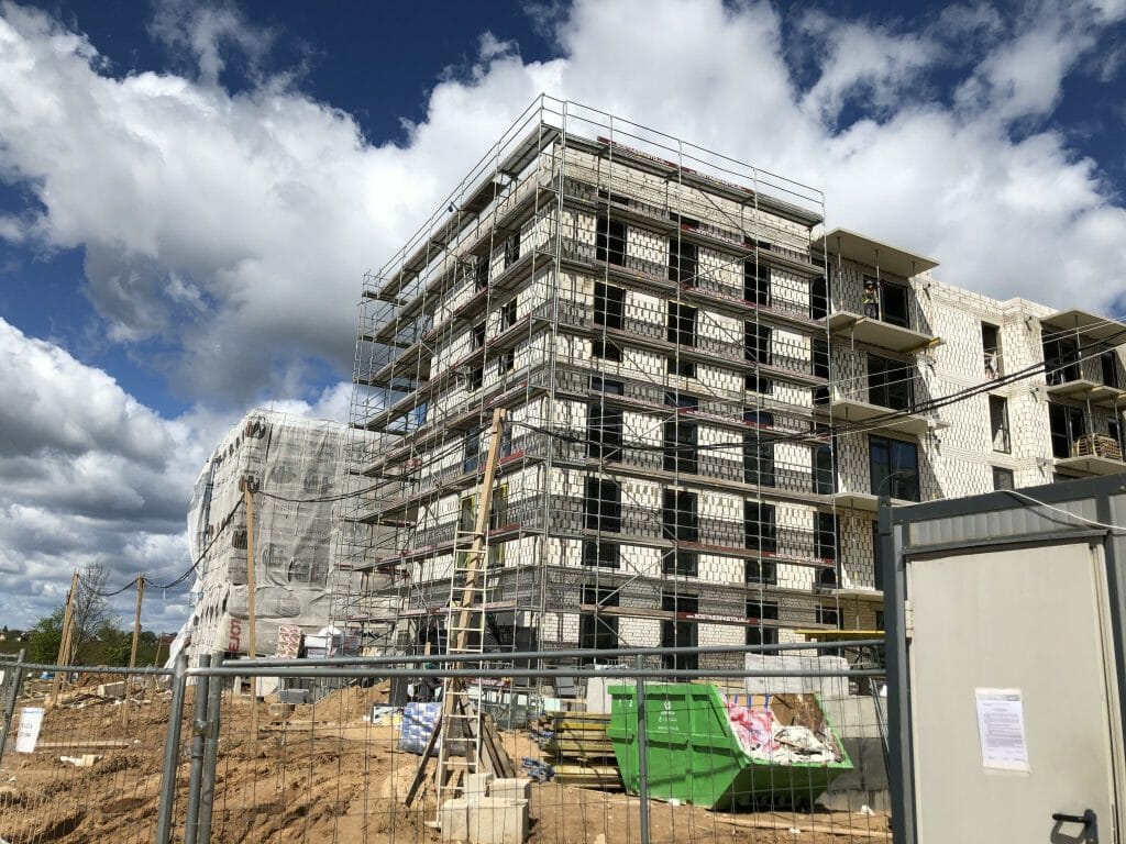 Grigalaukio dominija 4 etapas (Budiniškių g. 9) - Multi apartment - construction photos