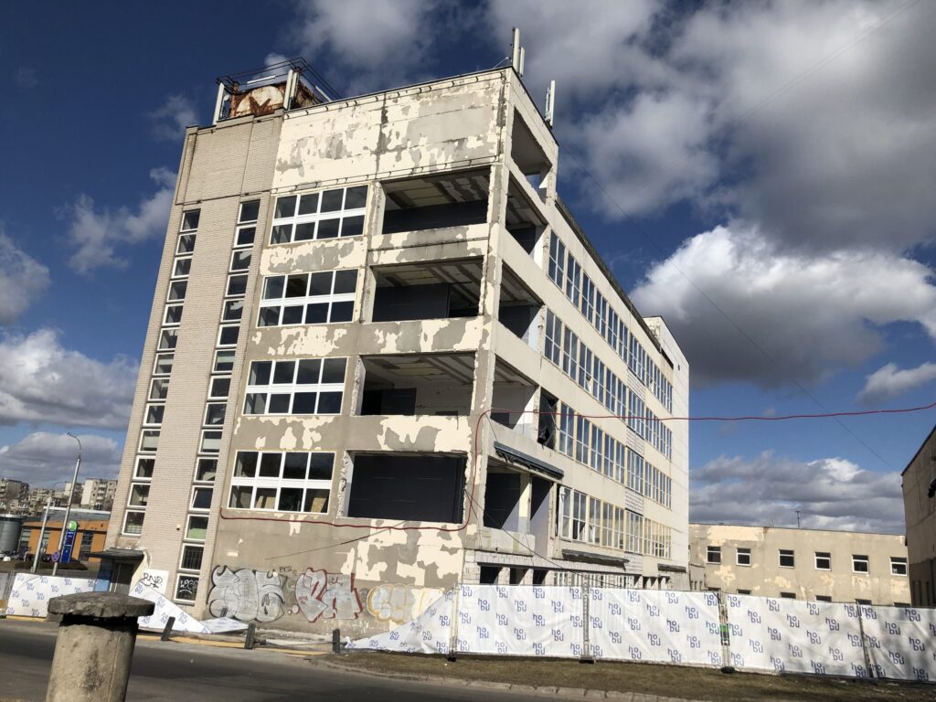 Loftai Žuvėdra (Buivydiškių g. 36) - Lofts - construction photos
