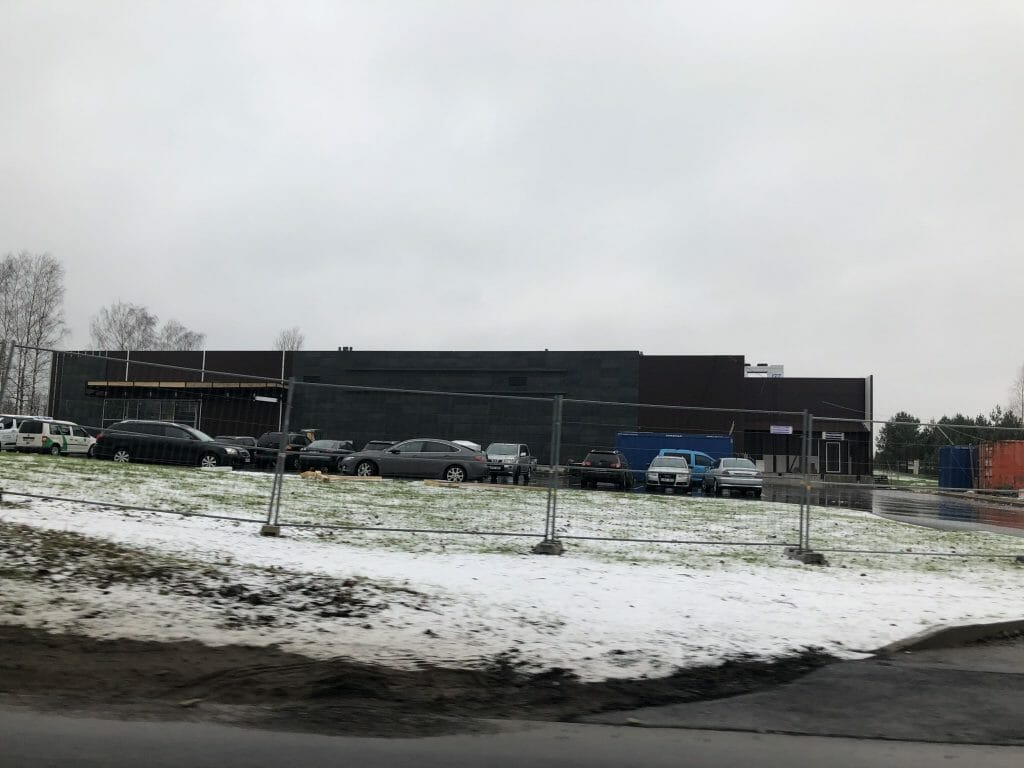 Norfa Zujūnų g. (Zujūnų g. 1) - Food store - construction photos