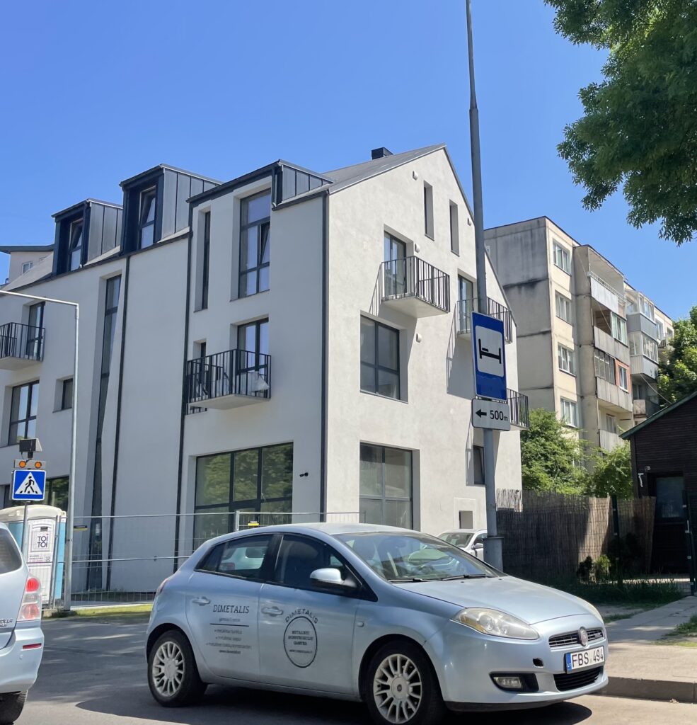 Vingio apartamentai (S. Konarskio g. 6A) - Daugiabutis - statybų nuotraukos