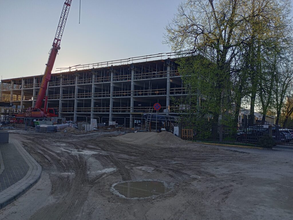 Dēļu iela 6 (Dēļu iela 6) - Parking facility - construction photos