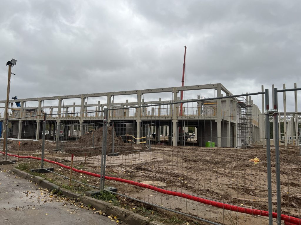 Lemora sandėlis (Taikos pr. 116O) - Warehouse / Distribution center - construction photos