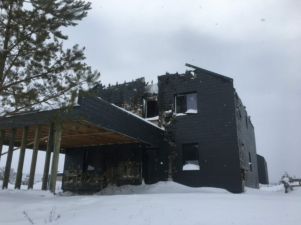 Akmenvilis (Šaltalankių g. 1) - Rindu mājas - būvdarbu attēli