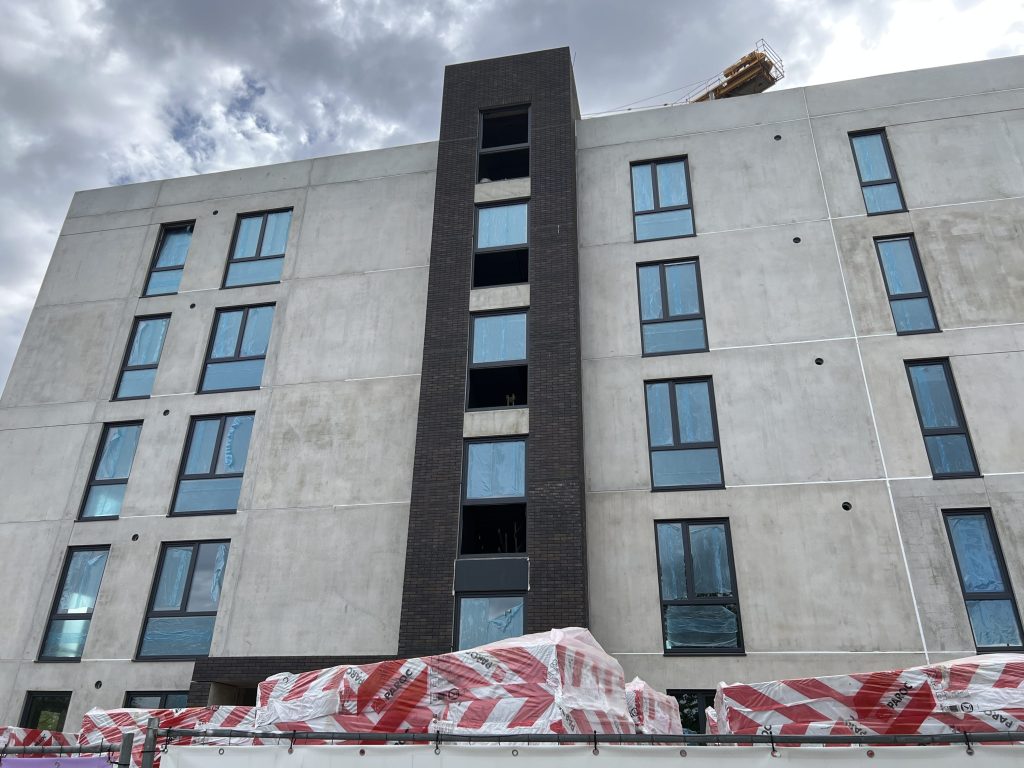 YZY Kartos (Sudervės kel. 3) - Multi apartment - construction photos