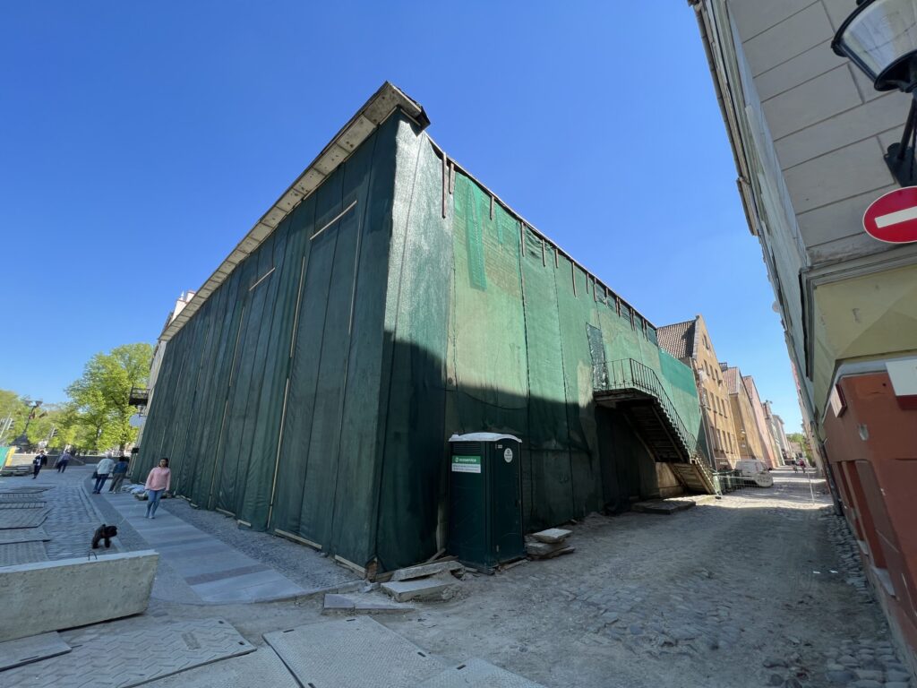 Teatro namai (Žvejų g. 3) - Daugiabutis - statybų nuotraukos