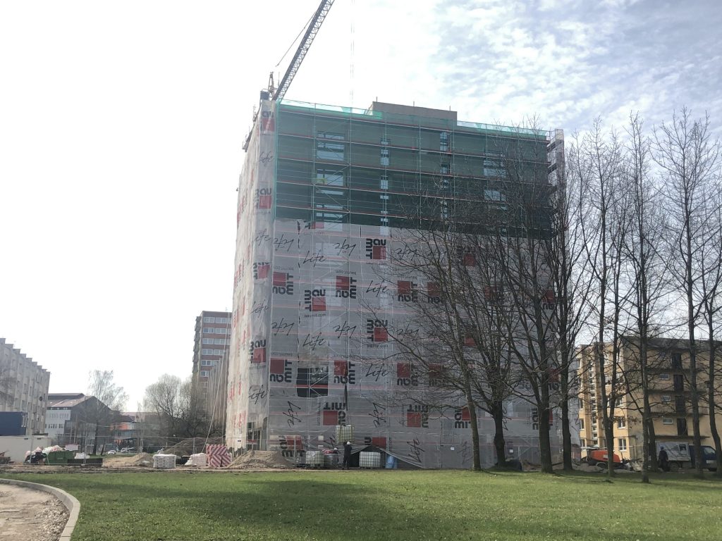 Dukolegos (Pramonės pr. 20C) - Multi apartment - construction photos