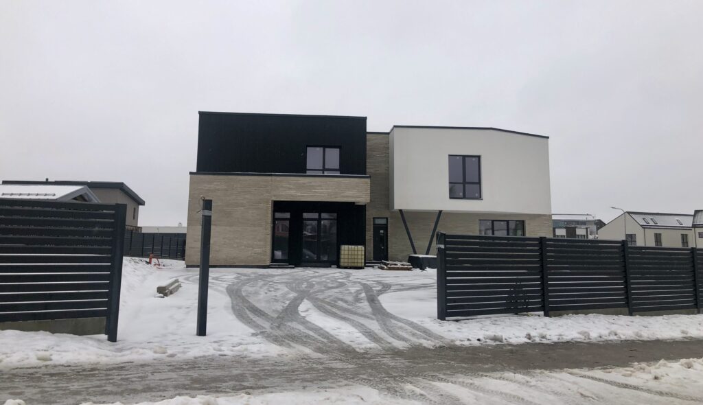 Armėnų namai (Armėnų g. 2, 14, 19 / Savičiūnų g. 3, 5, 7) - Row housing - construction photos