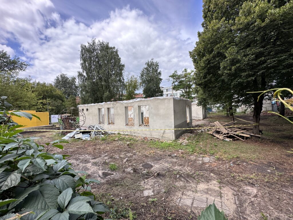 Savanorių pr. 55 (Savanorių pr. 55) - Specialized care center - construction photos