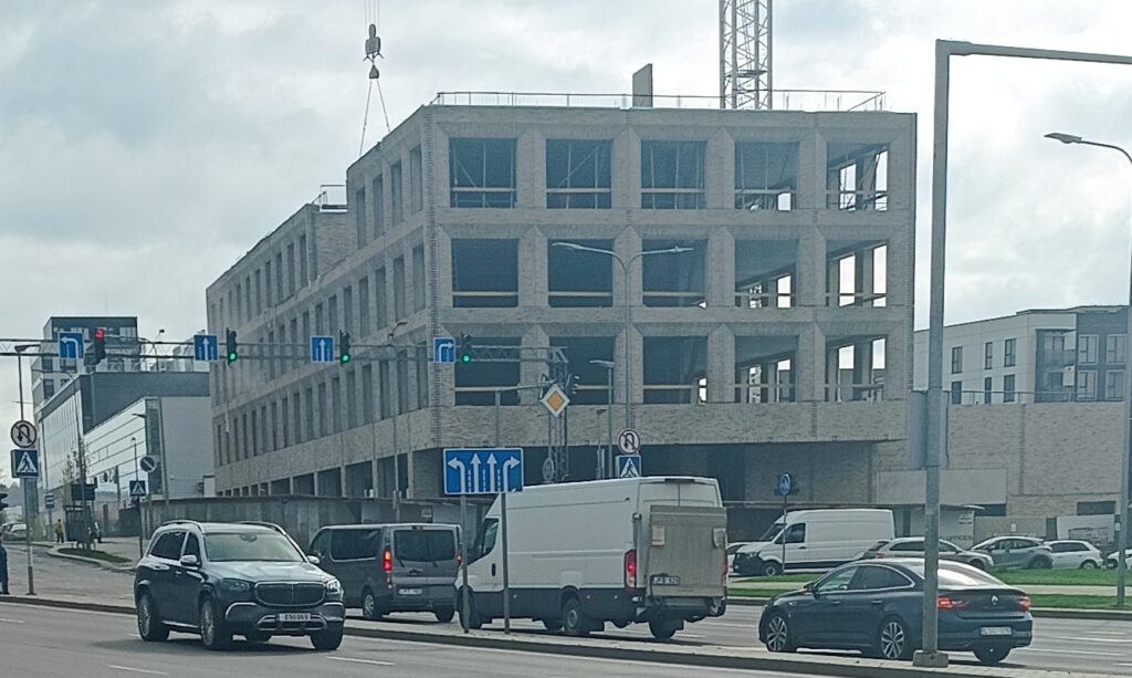 Sand Offices (Žalgirio g. 114) - Office center - construction photos