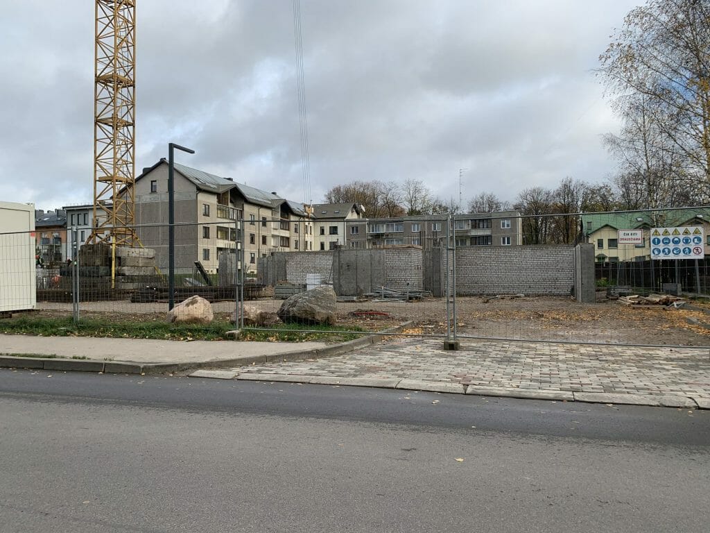 Naujakurių namai (Naujakurių g. 94) - Multi apartment - construction photos