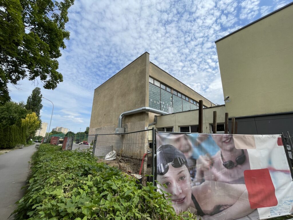 Žirmūnų gimnazijos baseino rekonstrukcija (Žirmūnų g. 37) - Pool - construction photos