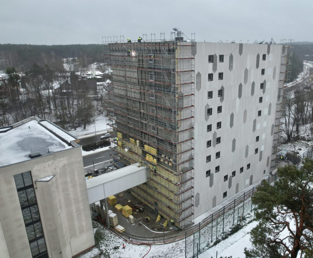 Centrinio archyvo priestatas (O. Milašiaus g. 23) - Administrative - construction photos
