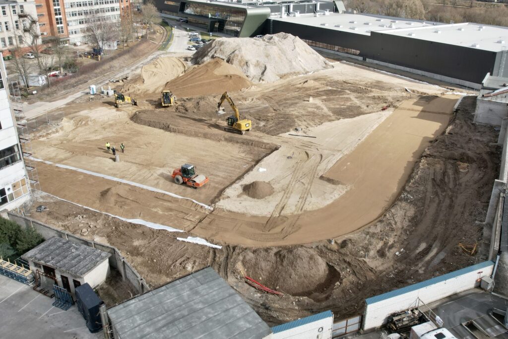 Kauno baldų gamykla 2 etapas (Drobės g. 68) - Light manufacturing - construction photos