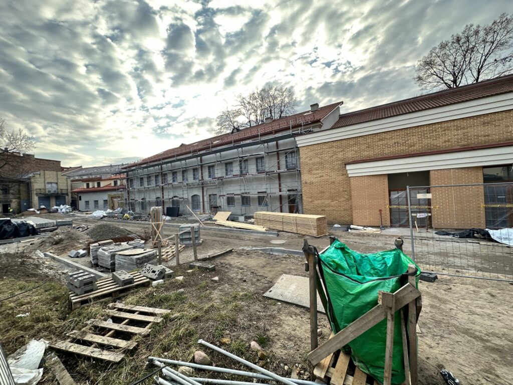 Lietuvos teatro, muzikos ir kino muziejaus plėtra (Vilniaus g. 41B) - Museum - construction photos