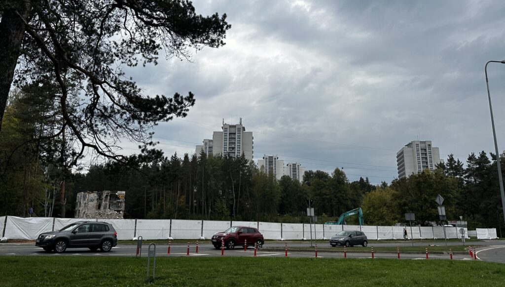 Nemenčinės pl. 13A | Pastatas 2 (Nemenčinės pl. 13A) - Co-living - construction photos