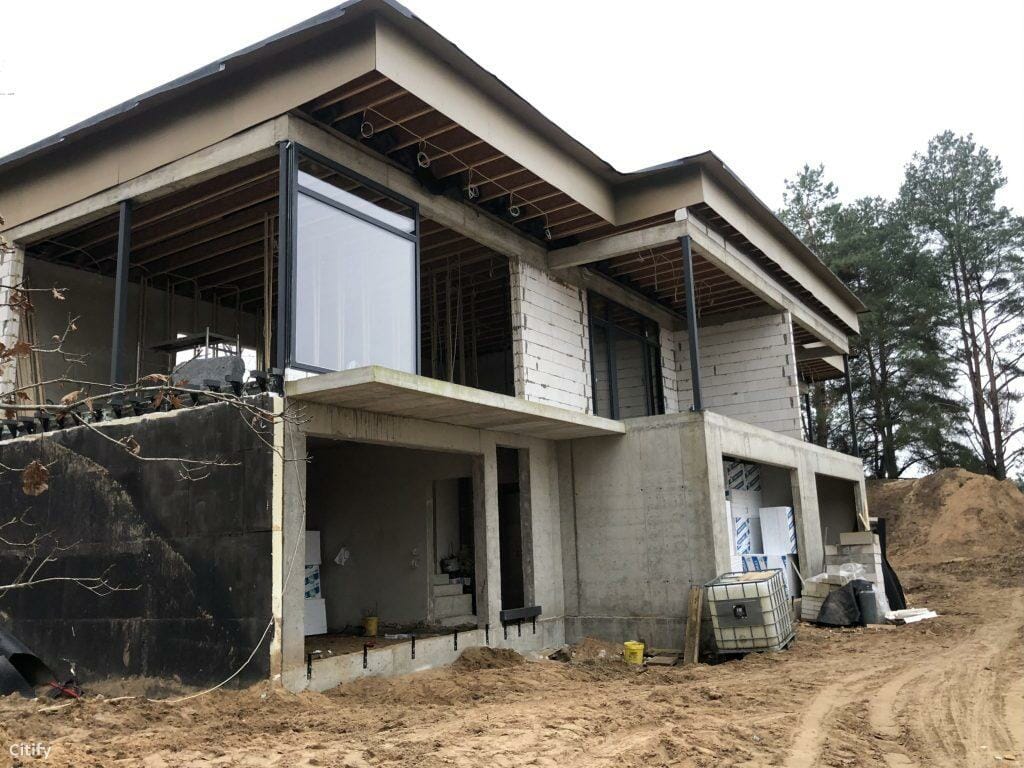 Terasų g. 21 (Terasų g. 21) - Row housing - construction photos