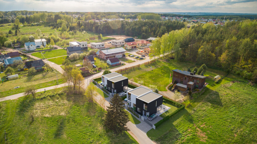 Barsukynės namai (Barsukynės g. 28, 28A) - Rindu mājas - vizualizācija