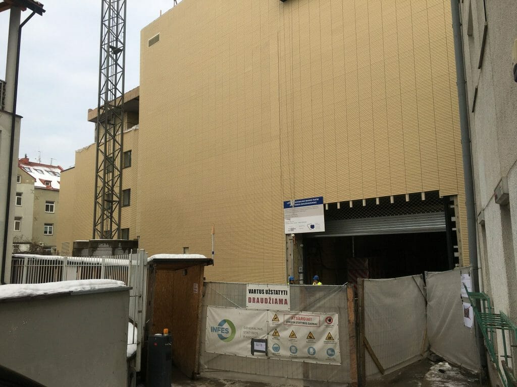 Lietuvos nacionalinis dramos teatras (Gedimino pr. 4) - Cultural center - construction photos