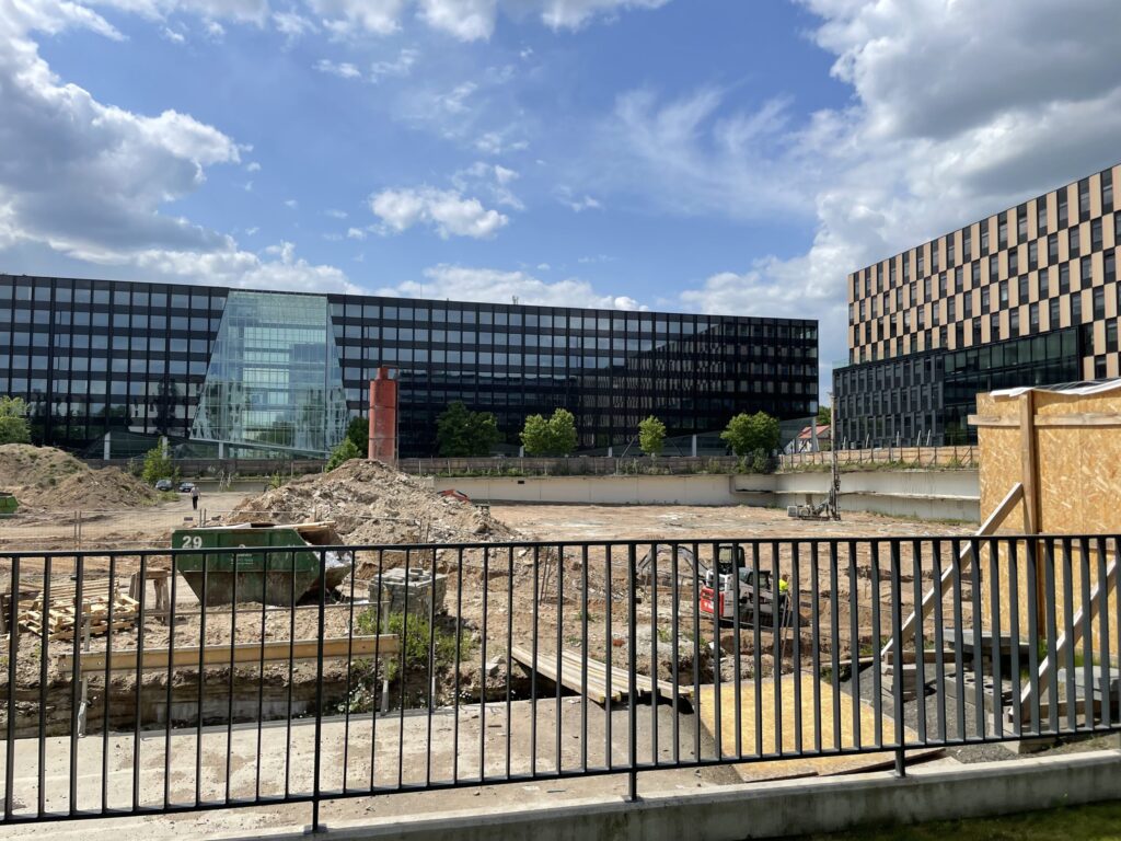 Business Stadium Central (Rinktinės g. 3) - Verslo centras - statybų nuotraukos