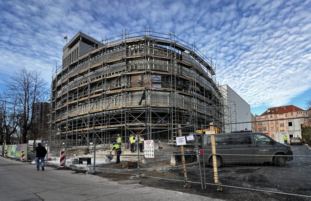 Klaipėdos muzikinis teatras (Danės g. 19) - Cultural center - construction photos