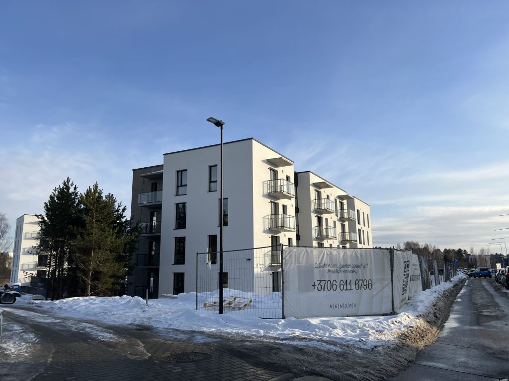 Nendrù (Pilkalnio g. 53) - Daugiabutis - statybų nuotraukos