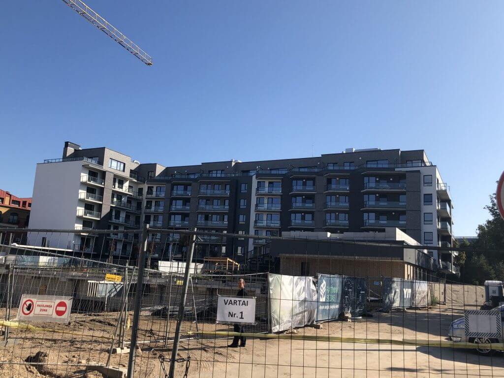 Raitininkų sodas (Raitininkų g. 4, 4A) - Multi apartment - construction photos