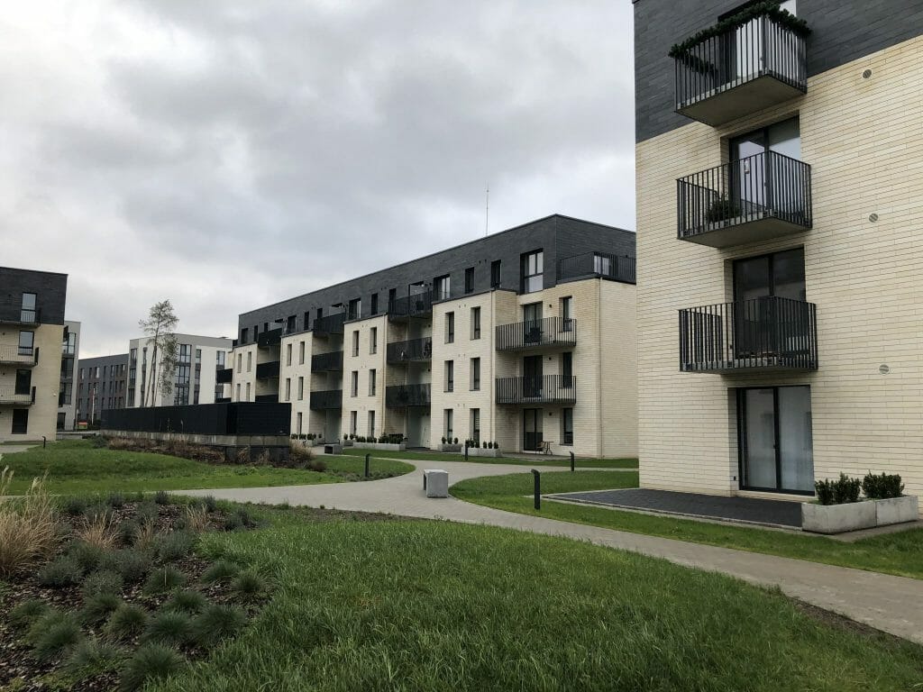 Lazdynėlių vingis 1-2 etapai (Lazdynėlių g. 38, 38A) - Multi apartment - construction photos