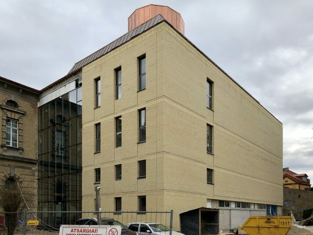 Vrublevskių bibliotekos rekonstrukcija (Žygimantų g. 1) - Library - construction photos