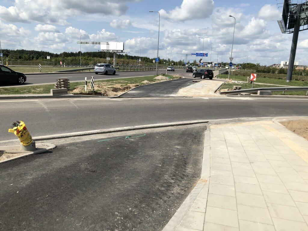 Pilaitės pr. dviračių takas (Pilaitės pr.) - Bike path - construction photos