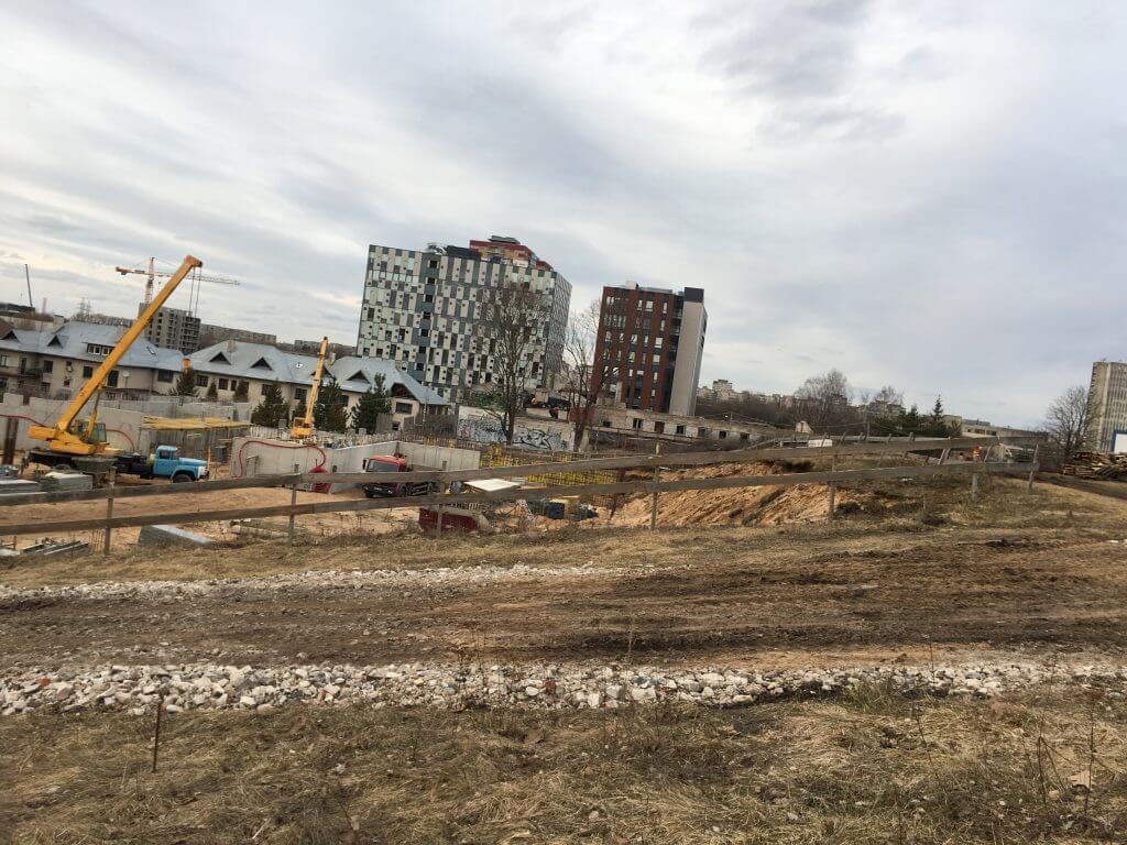 Kavoliuko 14 (A. P. Kavoliuko g. 14) - Multi apartment - construction photos
