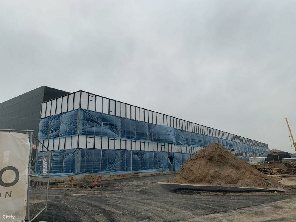 Islandijos pl. 67 (Islandijos pl. 67) - Noliktava / Izplatīšanas centrs - būvdarbu attēli