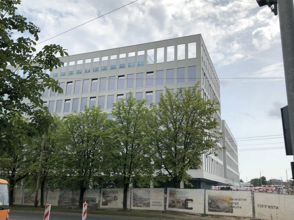 Freedom 36 (Laisvės pr. 36) - Office center - construction photos