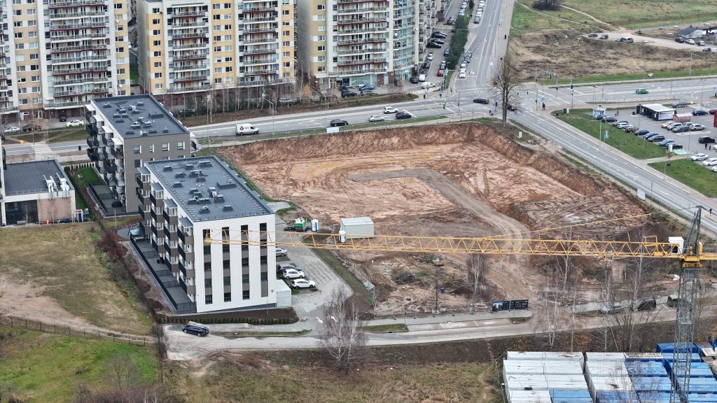 Justiniškių g. 154 1 etapas (Justiniškių g. 154) - Multi apartment - construction photos