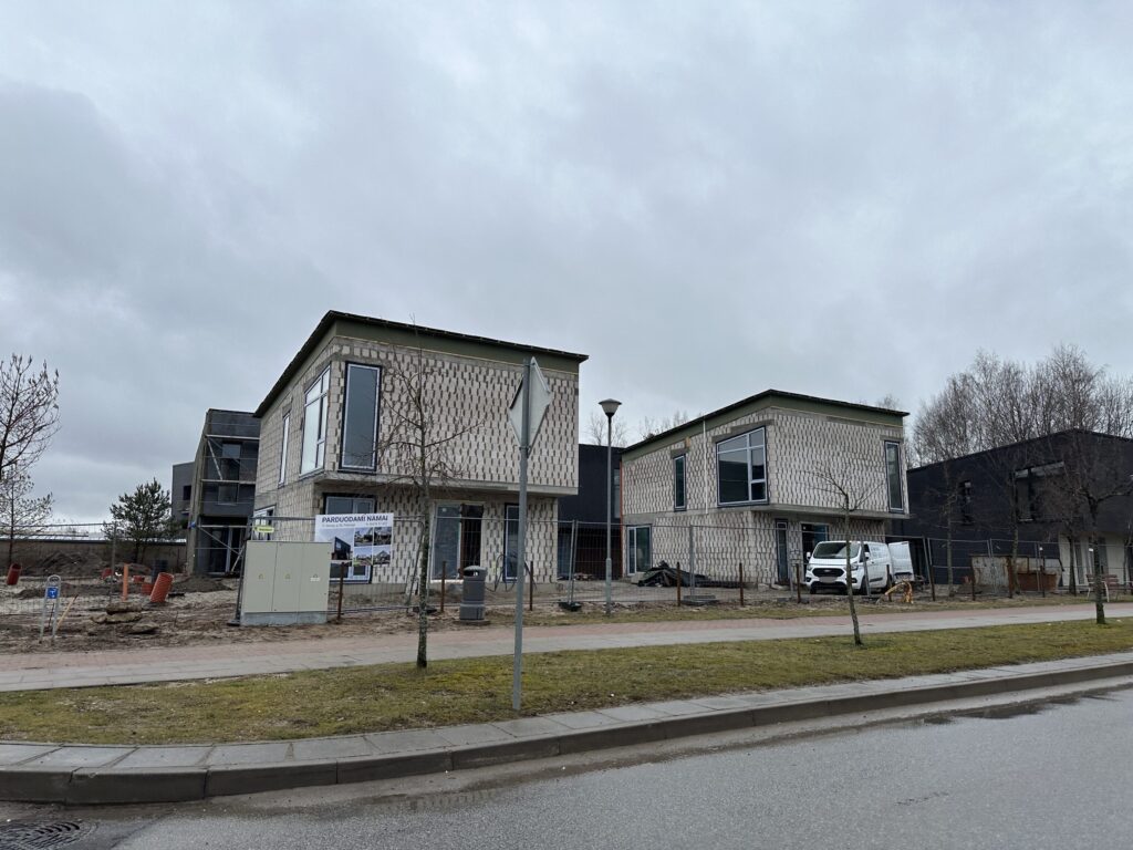 Bangų g. 26 (Bangų g. 26) - Private house community - construction photos