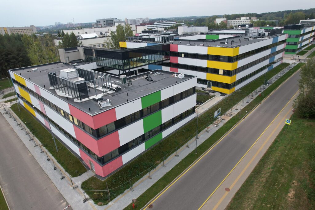 Vaikų pediatrijos II korpusas (Santariškių g. 7) - Hospital - construction photos