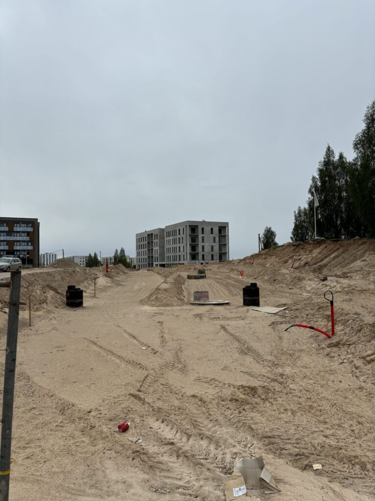 Karaliaučiaus g. atkarpa, Vištyčio g., J. Bretkūno g. atkarpa (Karaliaučiaus g., Vištyčio g., J. Bretkūno g.) - Bike path, Street - construction photos