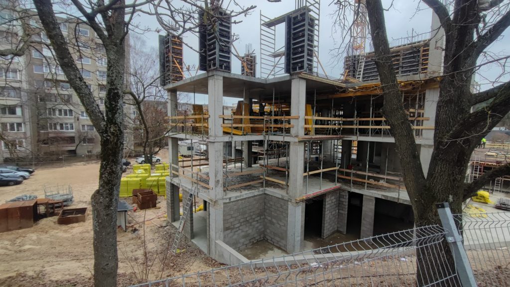 RIGO (Rygos g. 11A) - Multi apartment - construction photos