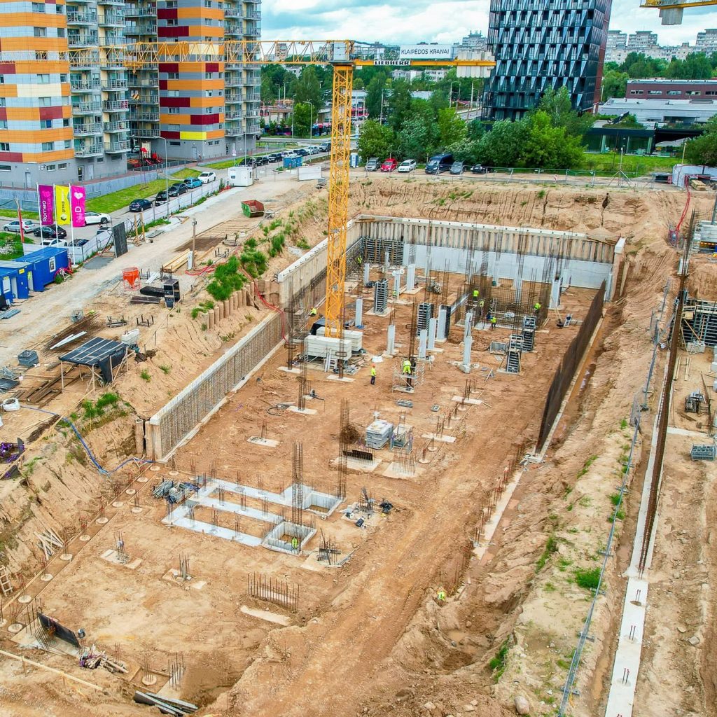 Romeo ir Džiuljeta (Juozo Rutkausko g. 7) - Multi apartment - construction photos