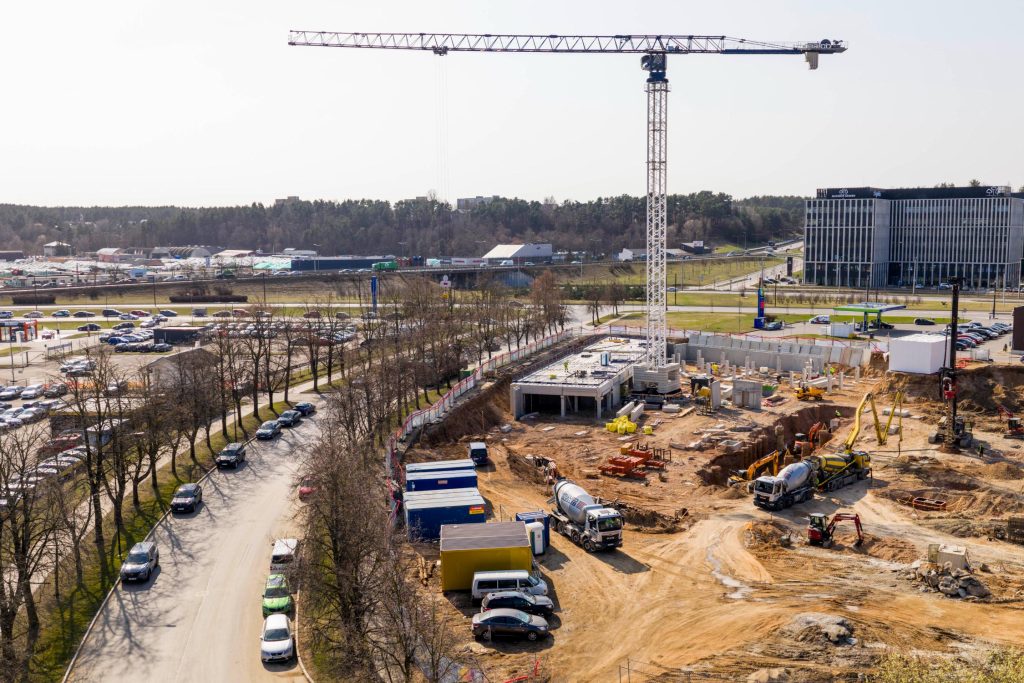 Opti mist 1 etapas (A, B) (Parodų g. 1) - Korterelamu - ehituse fotod