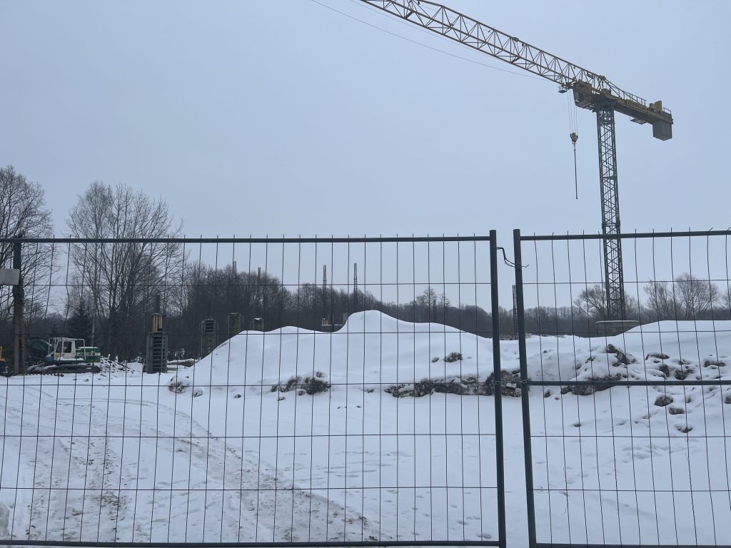 Danės Krantas 2 etapas (C) (Senvagės g. 3) - Daugiabutis - statybų nuotraukos