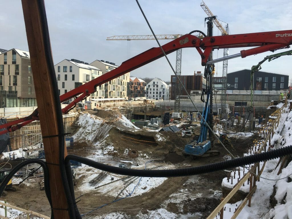 PAUPYS 6 etapas (Aukštaičių g. 7) - Multi apartment - construction photos