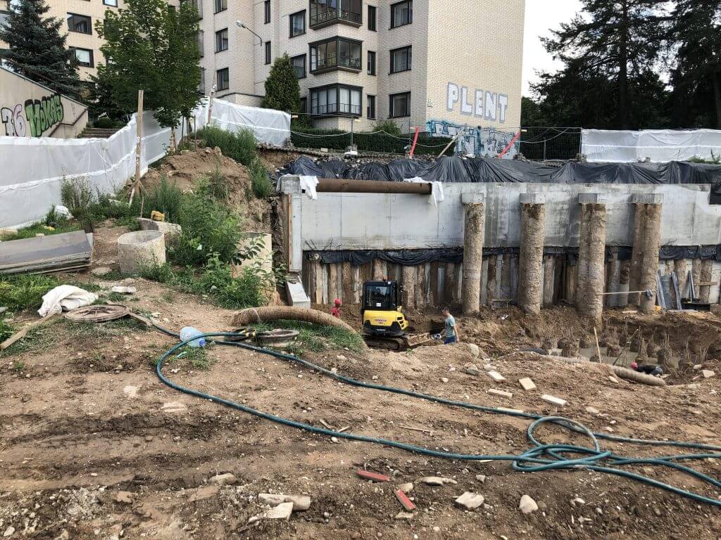 N1C (Nemenčinės pl. 1C) - Daugiabutis, Verslo centras - statybų nuotraukos