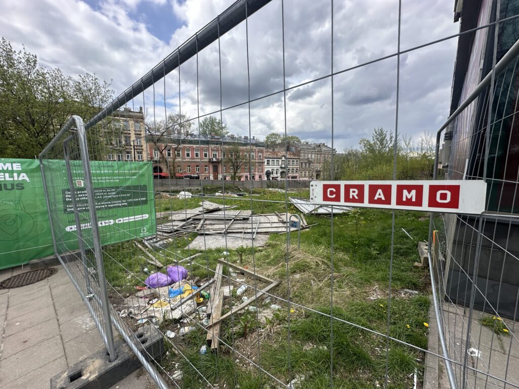 Senamiesčio sodai 1 etapas (Seinų g. 4) - Multi apartment - construction photos