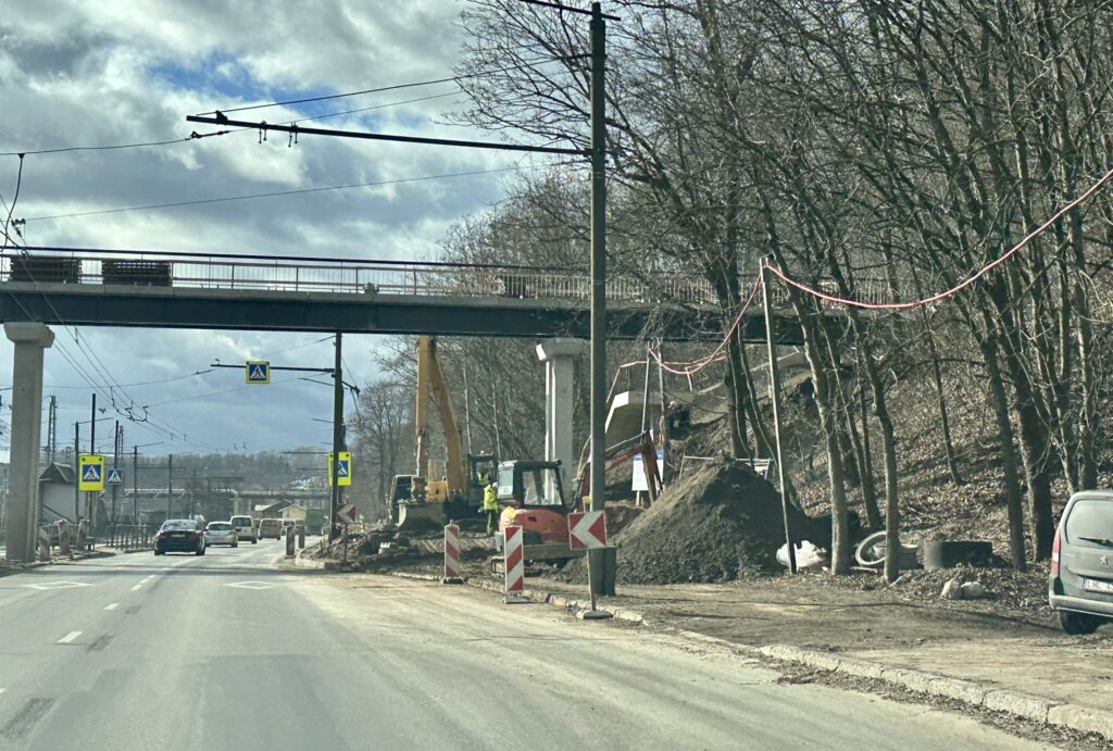 Viaduko per geležinkelį Tunelio g. remontas (Tunelio g.) - Bridge - construction photos