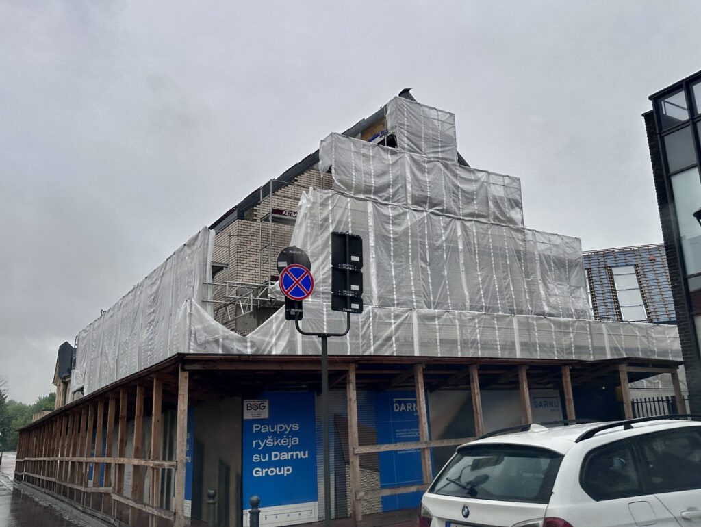 PAUPYS 8 etapas (Aukštaičių g. 2) - Daugiabutis, Verslo centras - statybų nuotraukos