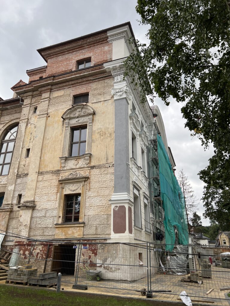 Sapiegų rūmai (L. Sapiegos g. 13) - Cultural center - construction photos