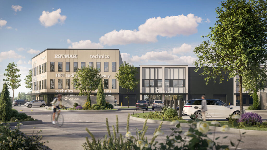 Versum Stock Office - 1. kārta, 1. ēka (Ulbrokas iela 34A) - Birojs / Elastīgu platību - vizualizācija