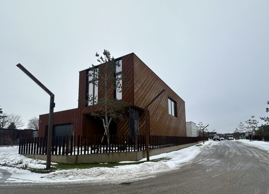 NOA namai (Perkūno al., Pūgos al., Kaitros al., Vandenio al.) - Private house community - construction photos