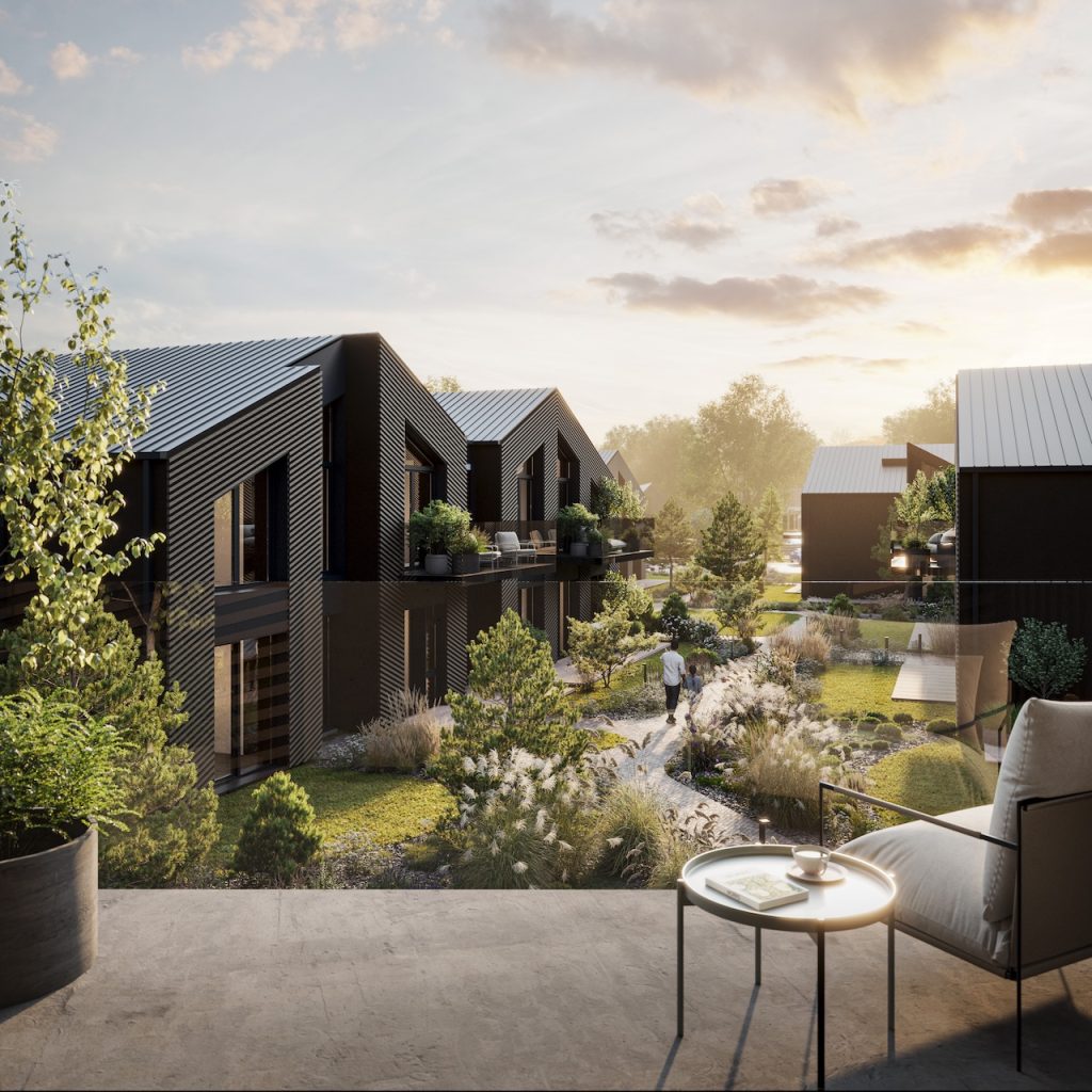 Ritmai 1 etapas | namai A, B, C, H, I (Vaivorykštės g. 4) - Korterelamu - visuaalne