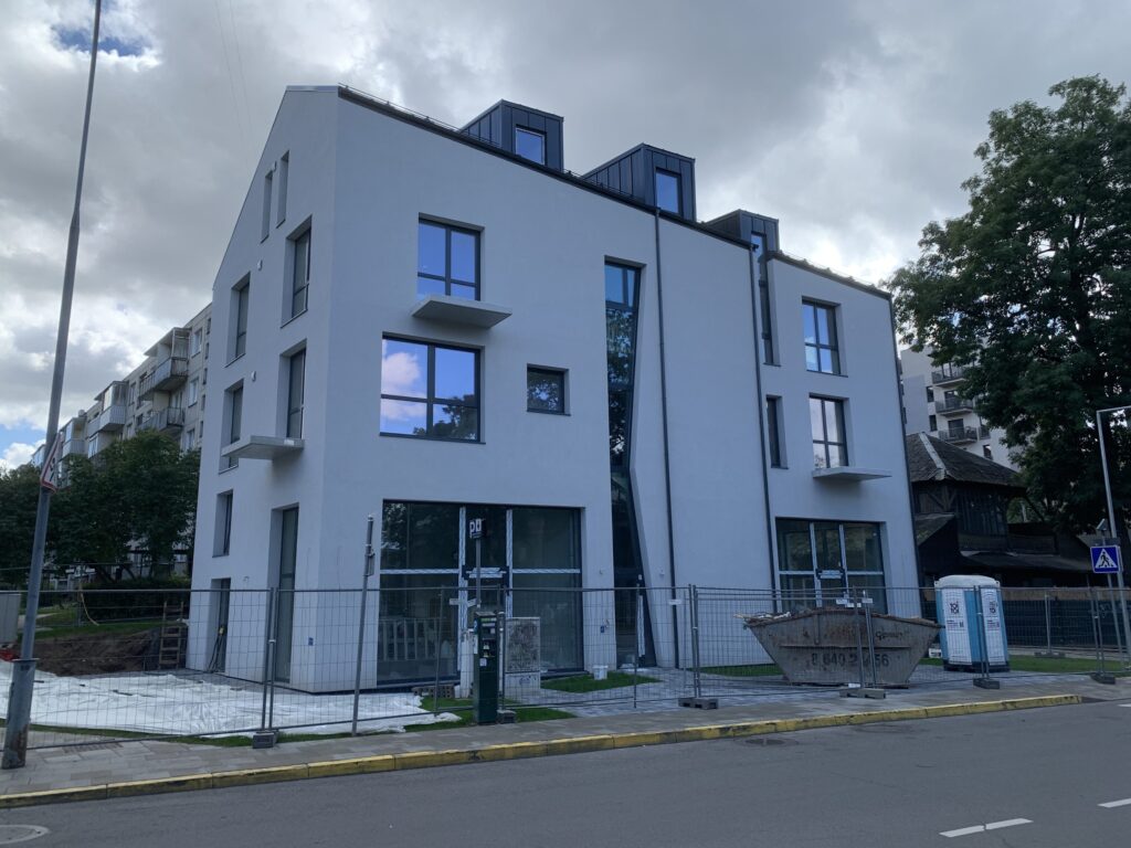 Vingio apartamentai (S. Konarskio g. 6A) - Daugiabutis - statybų nuotraukos